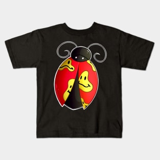 Lady Bug Design Kids T-Shirt